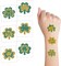 Shamrock Tattoos Individually Wrapped Bulk, St Patricks Day Tattoos, Party Favors